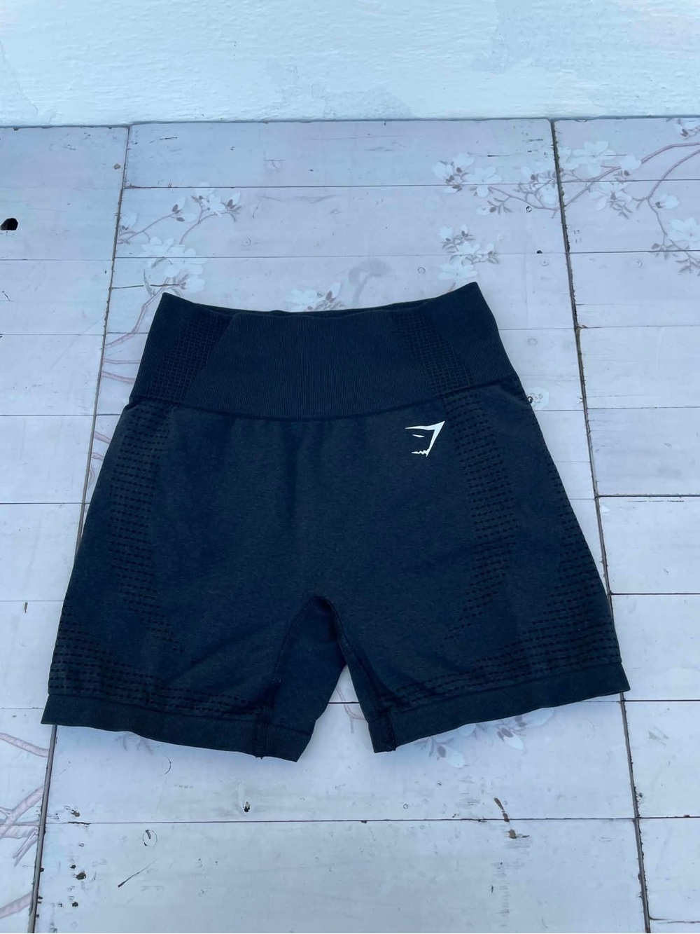 Gymshark Black High-Waist Seamless Bike Shorts